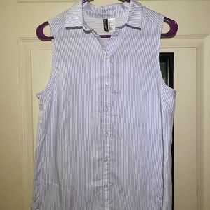 Striped blouse, Never worn